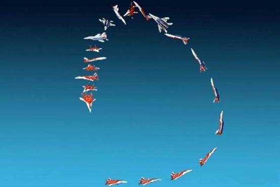 飞行表演时的特技动作，“落叶飘”是什么情况？
