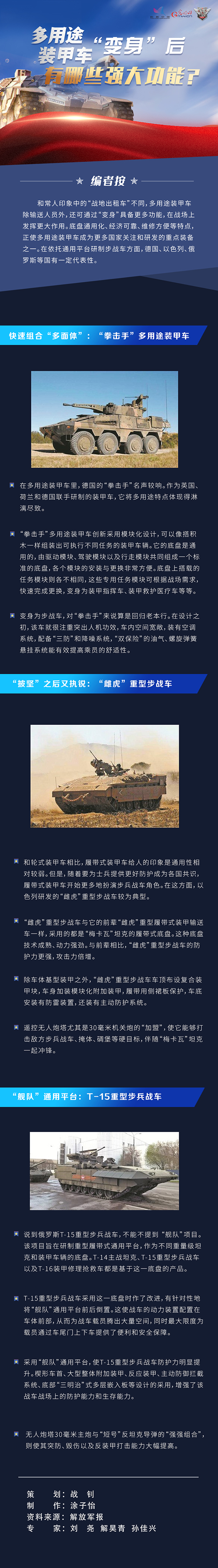 多用途装甲车“变身”后，有哪些强大功能？