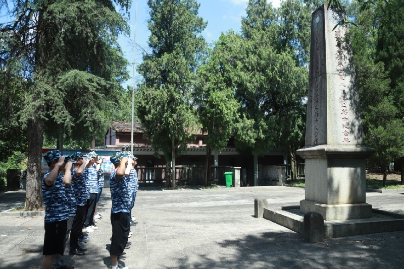 铸剑新篇 军魂永铸——复员退伍军人参观汀泗桥战役遗址