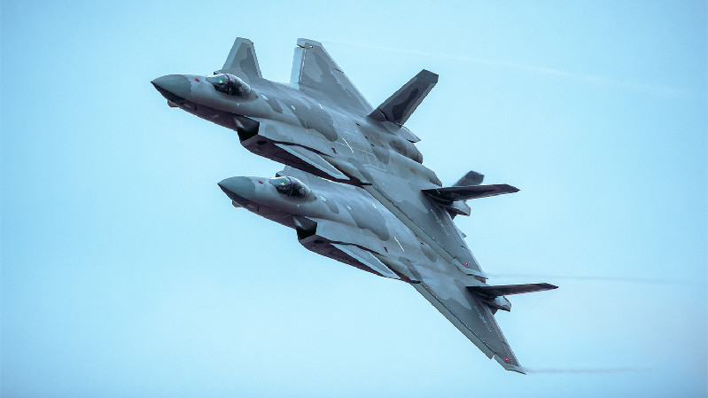 【科普中国军事科技】为何都说中美五代机长得像？五代机的气动设计有什么奥秘？